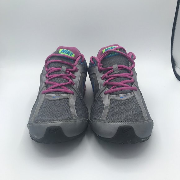 Nike Reax Run 8 Wmns Sz 9 Silver Blue Pink 599562 - Picture 2 of 7